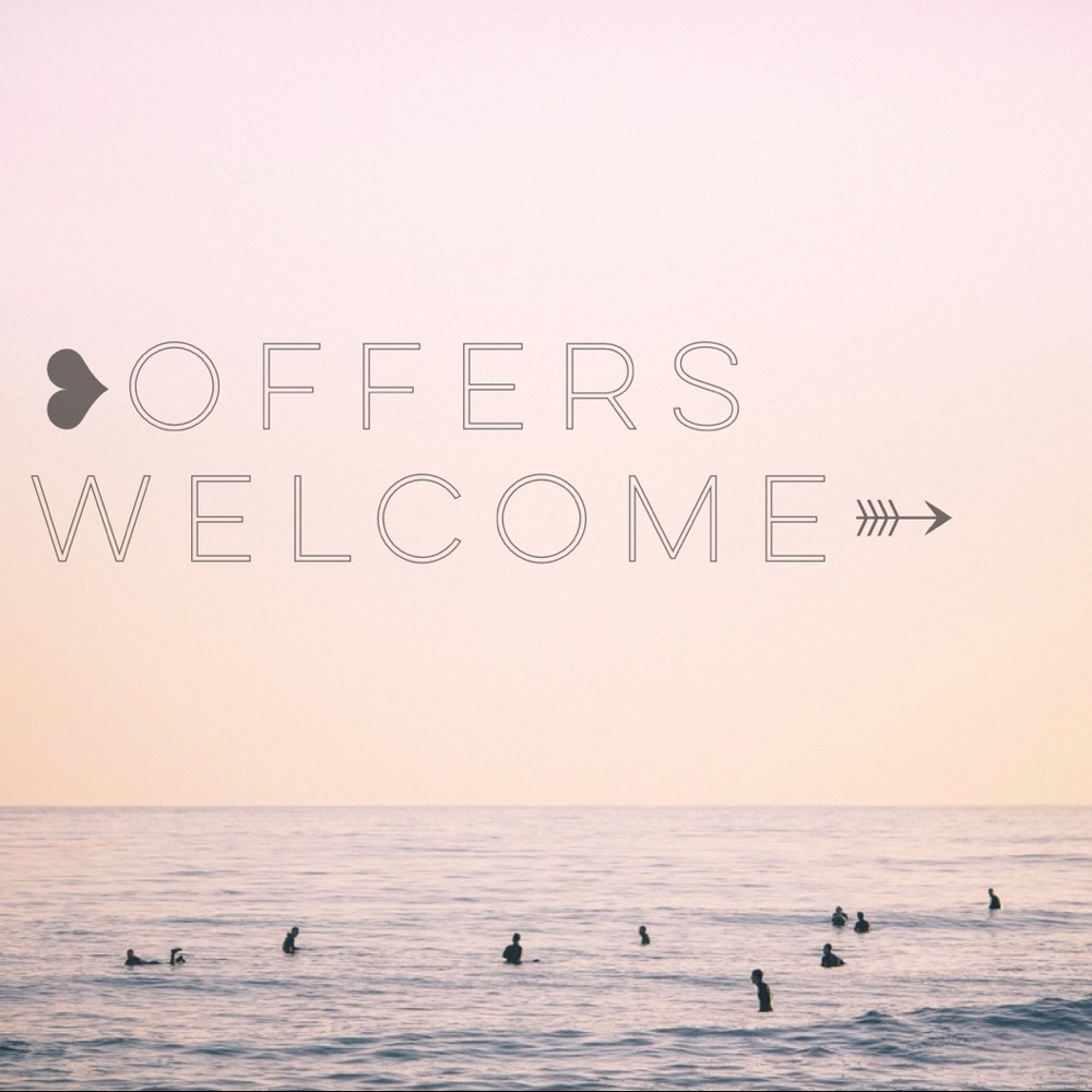 Reasonable offers accepted ♡